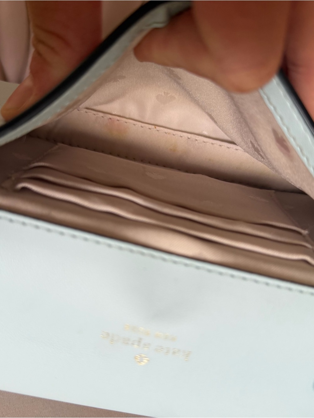Kate Spade ♠️ Blue Leather Crossbody - Picture 11 of 16